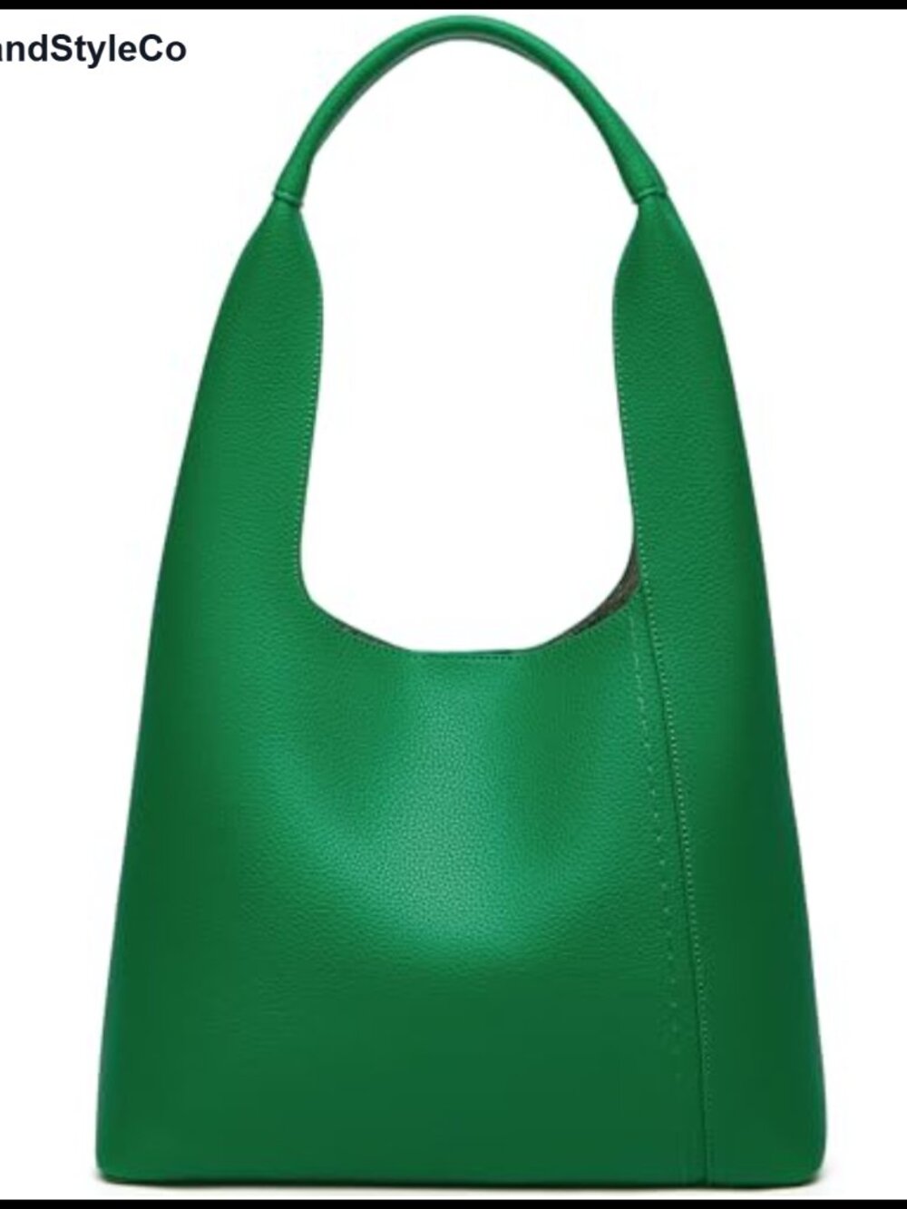 Slouchy Hobo Tote Bag for Women Retro PU Leather Shoulder Handbag Purse Large